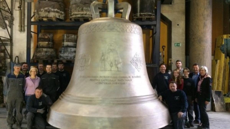 Cum a ratat  maramureșeanul Gabriel Blotor un record mondial la clopote bisericești