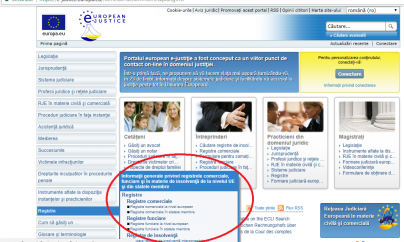Codul de identificare europeană pentru agenții economici din România