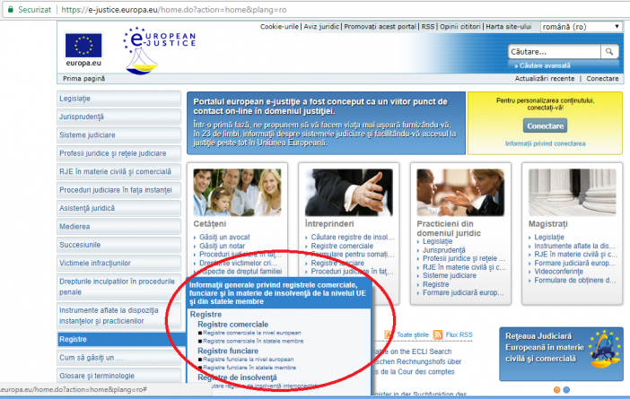 Codul de identificare europeană pentru agenții economici din România