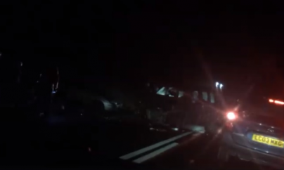 Copil rănit grav într-o coliziune frontală