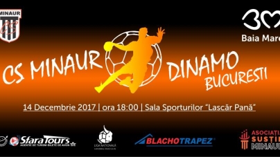 Tot cu Raul Fotonea pe bancă, Minaur (re)întâlnește pe Dinamo