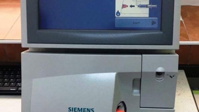 Secţia Pediatrie a Spitalului județean, dotată cu un analizor performant