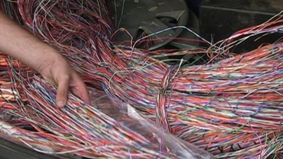 O metodă atipică de extindere a telefoniei fără fir în zona Șomcuta: se fură cablul