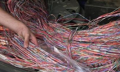 O metodă atipică de extindere a telefoniei fără fir în zona Șomcuta: se fură cablul