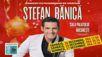Din respect pentru Regele Mihai, Ștefan Bănică și-a amânat concertul din 15 decembrie