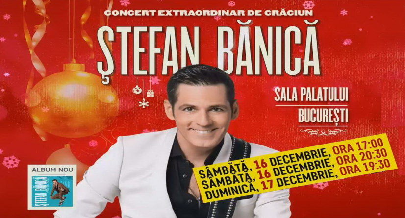 Din respect pentru Regele Mihai, Ștefan Bănică și-a amânat concertul din 15 decembrie