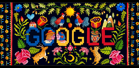 Google, atent cu Ziua Națională a României
