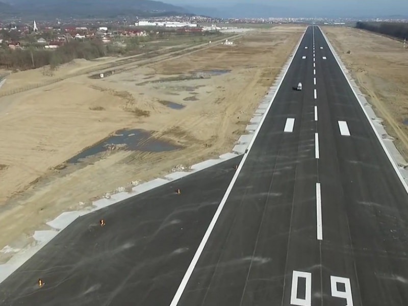 Zborurile de pe aeroportul băimărean se reiau în vara anului 2018