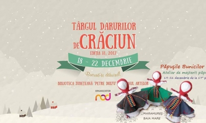 Târg de daruri și atelier de meșterit ”păpușile bunicilor”