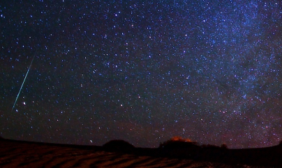 Daca azi noapte era senin,  în fiecare oră  s-ar fi  putut vedea 120 de stele căzătoare