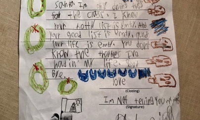 O scrisoare care contestă competențele lui Moș Crăciun a devenit virală pe internet