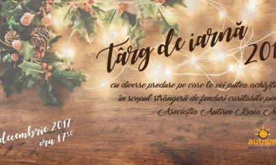 Târg caritabil pentru autiștii băimăreni