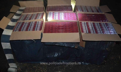 Împușcături la graniță pentru țigări de contrabandă transportate cu drona