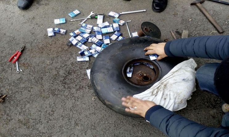 Contrabanda cu țigări din Ucraina merge ca pe bandă