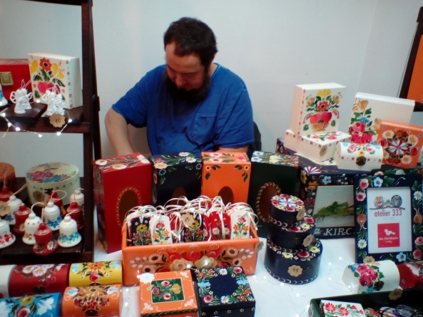 Ceramică din Anglia la Târgul Darurilor de Crăciun