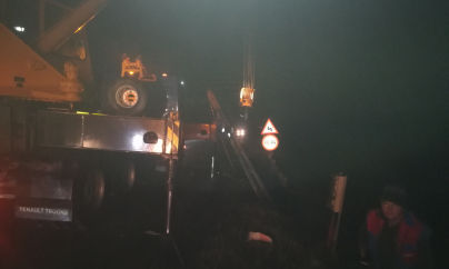 Intervenție care a evitat o tragedie la ieșirea din Groși