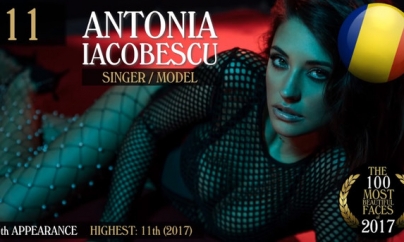 O româncă pe locul 11 în top 100 cele mai frumoase fețe din lume (VIDEO)