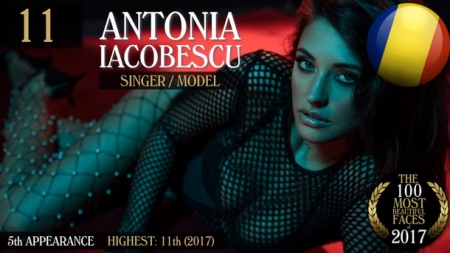 O româncă pe locul 11 în top 100 cele mai frumoase fețe din lume (VIDEO)