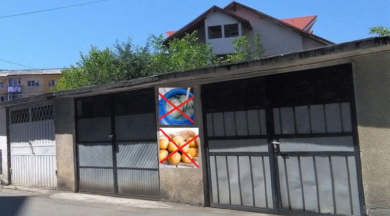 Consilierii băimăreni vor să interzică varza murată și cartofii din garaje
