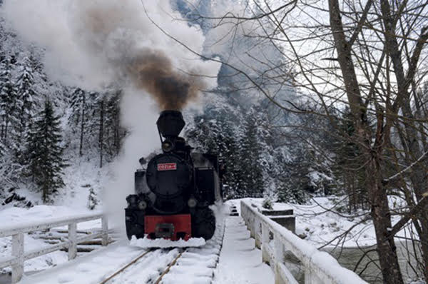 Mocănița de pe Vaser, în decembrie centenar