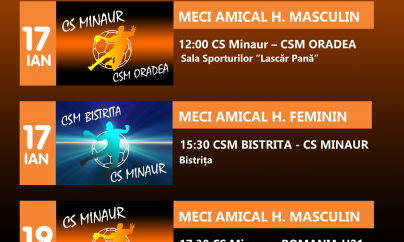 Săptămâna amicalelor de handbal