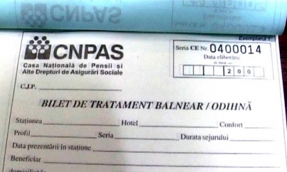 Pensionarii pot depune cereri pentru tratament balnear sau odihnă