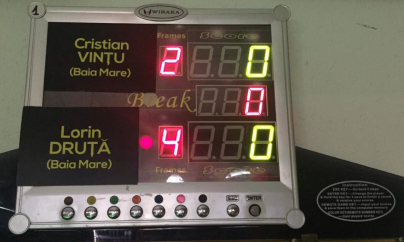 Snooker – Golden Q și-a desemnat câștigătorii primei etape