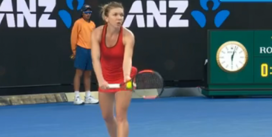 Halep  s-a calificat ușor în sferturi, unde o va întâlni pe Karolina Pliskova