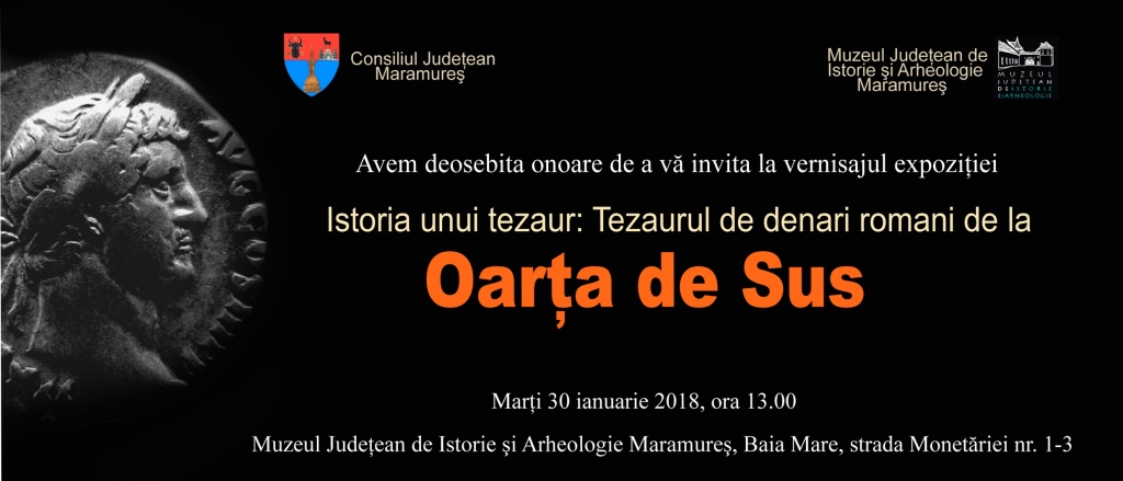Expoziția ”Istoria unui tezaur: tezaurul de denari romani de la Oarţa de Sus”