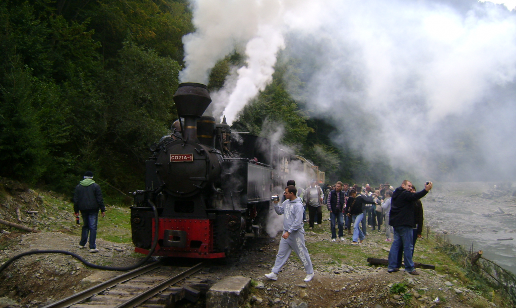 Mocănița de pe Valea Vaserului de Ziua Muncii