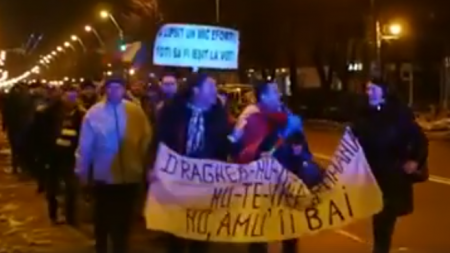 Baia Mare s-a plasat pe harta protestelor anticorupție (VIDEO)