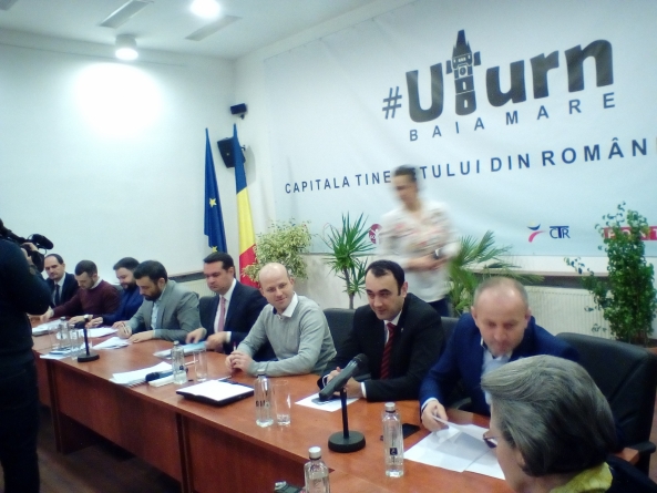 A fost semnat acordul de cooperare pentru proiectul ”Baia Mare, capitala Tineretului din România”