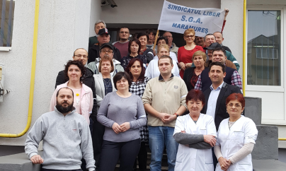 Protest japonez al maramureșenilor de la Gospodărirea Apelor