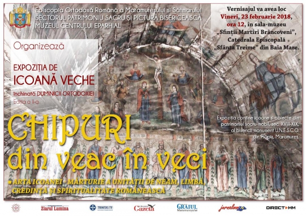 Expoziţia de icoane vechi „Chipuri din veac în veci”