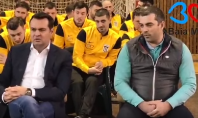 Handbal cu năbădăi: cine a fluierat în biserica  Minaurului ? (VIDEO)