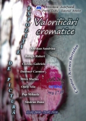 Expoziția de pictură ”Valorificări cromatice” – până în 23 februarie