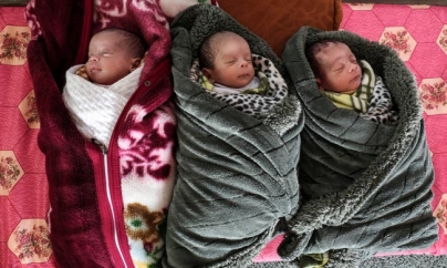 Te pui cu imaginația părinților? Tripleți botezați Palestina, Capitala și Ierusalim