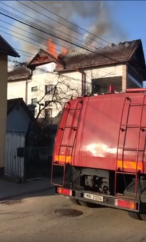 Dimineață incendiară în Baia Mare (VIDEO)
