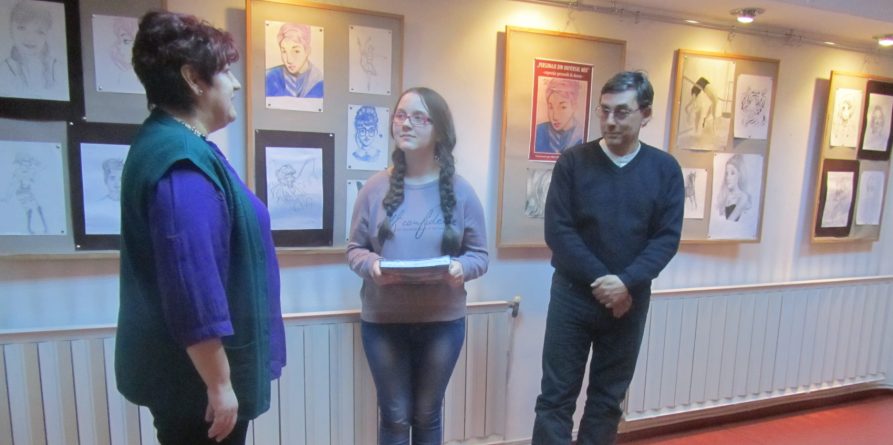 La doar 12 ani, a deschis a doua expoziție de desene