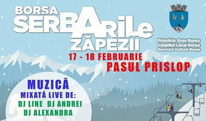 În Borșa, weekend cu Serbările Zăpezii