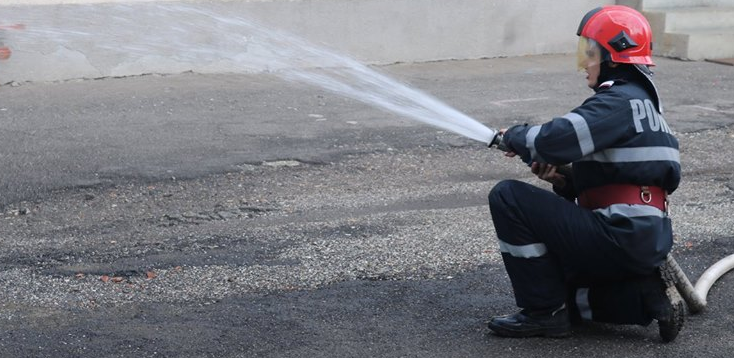 Pompierii au descarcerat doi oameni, au salvat un câine și au stins trei incendii