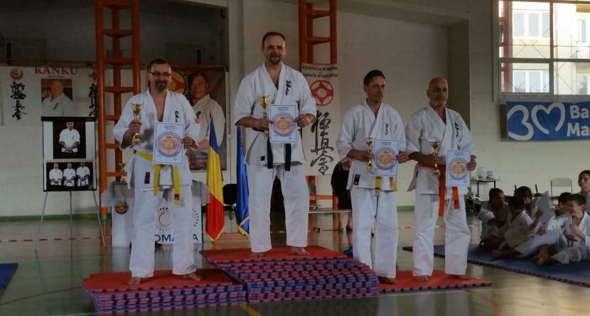 Baia Mare a găzduit Cupa ”Memorialul Sensei Pop Ioan” la karate kyokushin