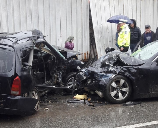 Accident cumplit în Ferneziu