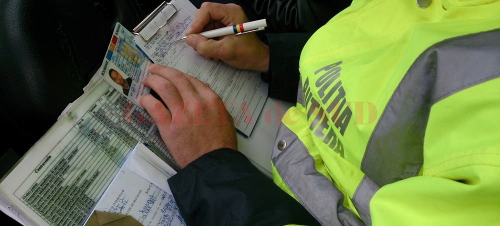 Acțiune în trafic: S-au dat amenzi în valoare totală de peste 13.000 de lei