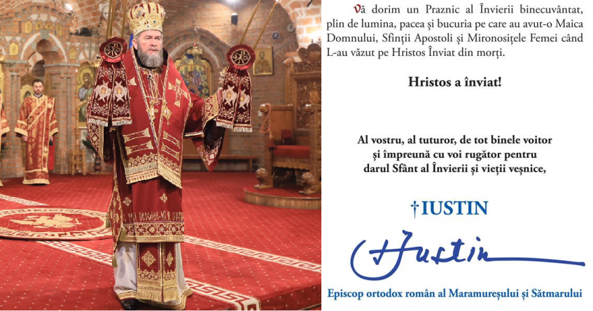 Pastorală la Învierea Domnului, anul 2018, a Preasfinţitului Părinte Iustin