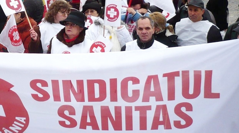 Vineri, sindicaliștii Sanitas stabilesc calendarul protestelor
