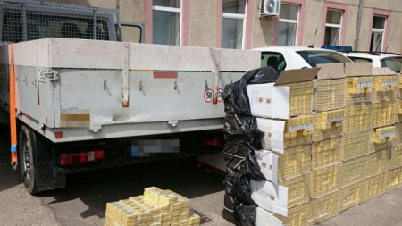 Ziua antifumat la poliția de frontieră: confiscări de peste aproape 3 miliarde de lei vechi