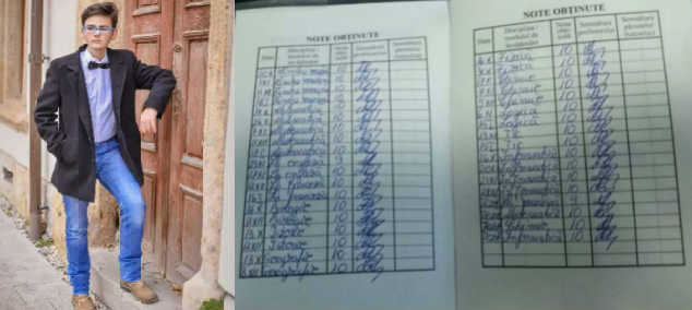 O șansă  pentru Zoli, elevul de 10 care, de mic, se luptă cu cancerul  (GALERIE FOTO)