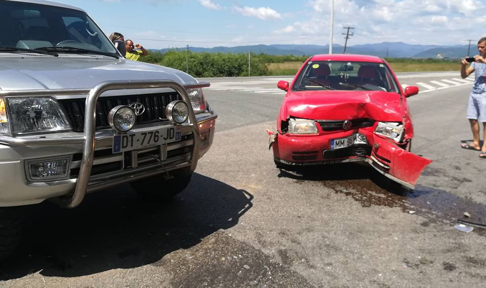 Intersecția tamponărilor, cea înspre Hideaga (GALERIE FOTO)