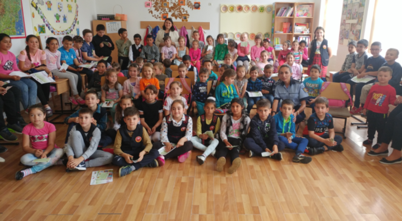 Descindere a polițiștilor la Școala din Copalnic Mănăștur